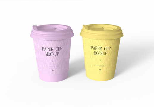 Paper Coffee Cup Mockup