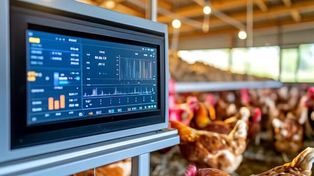 Smart Farming: Monitoring Chicken Health & Production