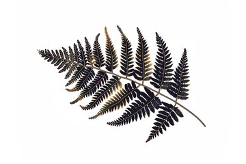 Elegant fern leaf illustration
