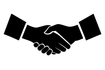 handshake vector illustration