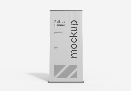 Rollup Banner Mockup Display