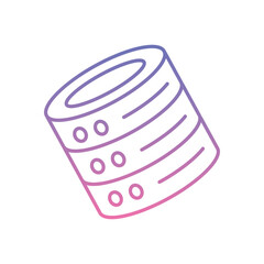Server Icon vector stock illustration