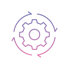 Automation Icon vector stock illustration