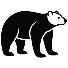 polar bear vector icon