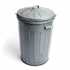 Metal Garbage Can: A Detailed View