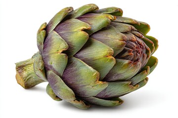 Artichoke isolated on white background