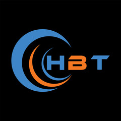 HBT letter design. HBT letter technology logo design . HBT Monogram logo design for entrepreneur and business	
