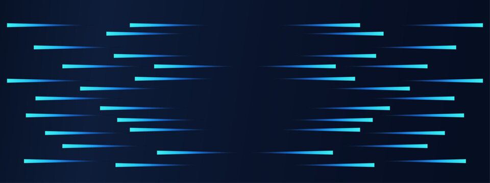 Minimalist high-tech background with sharp blue linear elements on a dark navy gradient. Dynamic digital motion theme perfect for presentations, innovation, AI, cybersecurity, fintech, and data-driven