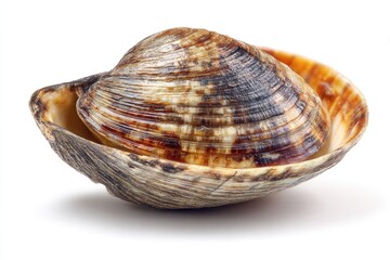 Fototapeta premium Clam isolated on white background