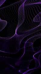 a purple background with a pattern of lines