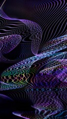 a computer screen with a pattern on it