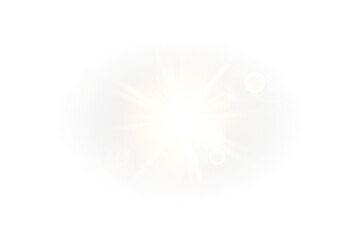 Bright sunlight PNG with star shine, space flare, and glowing flash. Use this PNG sparkle for vector light effects or cosmic scenes. A vivid PNG perfect for radiant designs.	