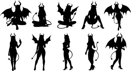 Devil Woman Striptease