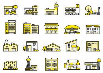 住宅・建築アイコン24　Housing & Architecture icons