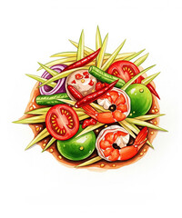 tomato and cucumber salad