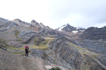 Fototapeta premium Mountaineering Peru - Pisco - Cordillera Blanca