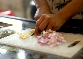 chef preparing food