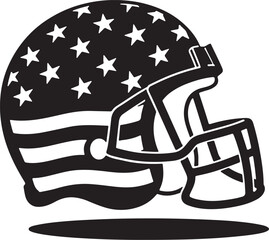 American football helmet on white background, helmet, football, sport, protection, equipment, isolated, american football, white, hockey, safety, vector, mask, team, blue, game, sports, illustration, 