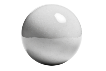 Glossy orb of wonder on black background Abstract concept art modern design and stylish sphere in