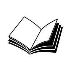open book vector