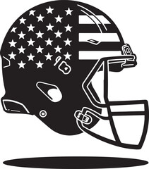 American football helmet on white background, helmet, football, sport, protection, equipment, isolated, american football, white, hockey, safety, vector, mask, team, blue, game, sports, illustration, 