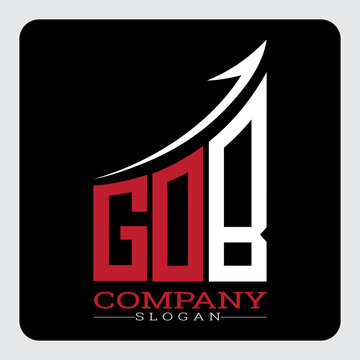 GDB logo design, GDB Company Logo Design Growth vector, GDB Upward Arrow Business Success Logo vector, GDB Corporate Branding Logo, GDB simple and modern logo, GDB business finance logo design, etc.