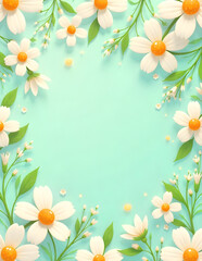 Fototapeta premium floral_wallpaper