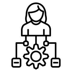 Organizational Vector Icon