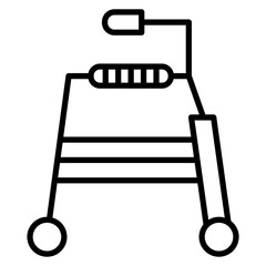 Walker Vector Icon