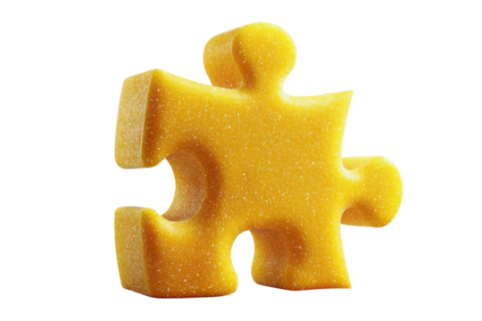 Golden Puzzle Piece Macro Photography Completing The Puzzle Solving The Mystery Abstract Art Black