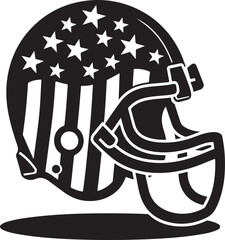 American football helmet on white background, helmet, football, sport, protection, equipment, isolated, american football, white, hockey, safety, vector, mask, team, blue, game, sports, illustration, 