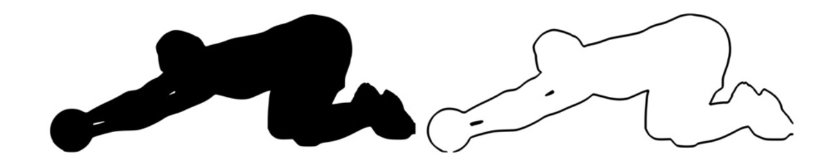 black silhouettes of dolphins on a white background animal, black, dolphin, silhouette 