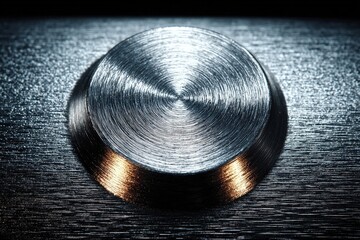 Obraz premium Sleek Metallic Knob for Modern Furniture