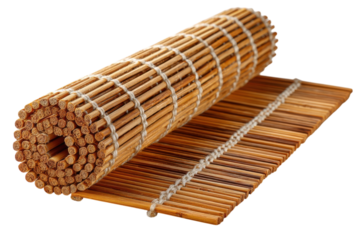 Rolled Bamboo Mat Sushi Making Essential Kitchen Tool Japanese Cooking Asian Cuisine Home Culinary