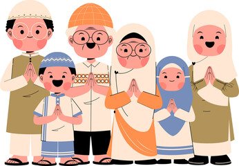 Muslim families welcome Ramadan and Eid al-Fitr