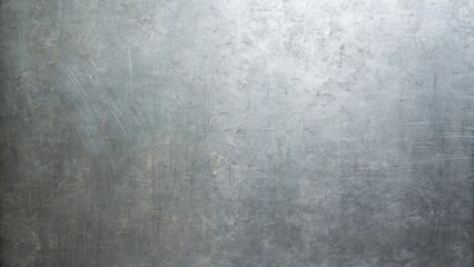A closeup of a weathered and scratched metal surface creates a textured gray background