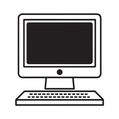 Computer Icon vector