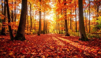 Autumn forest path (7)