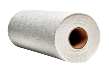 Roll of paper towels kitchen supplies absorbency daily life cleanup hygiene product white texture