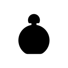 Perfume Bottle Silhouette Vector Icon