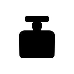 Perfume Bottle Silhouette Vector Icon