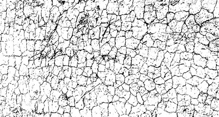 a black and white drawing of a cracked wall, texture of the old wall, Dry cracked old wall texture with an abstract grunge pattern