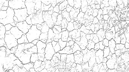 Old dry cracked paint texture on an abstract grunge wall surface
