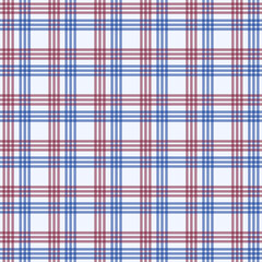 Multicolored vintage autumn plaid pattern seamless tartan check fabric design for textile, fashion and digital backgrounds