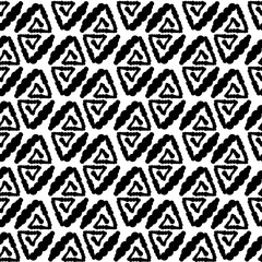 Abstract pattern of triangle in spiral symmetry, line with dots of different thickness. brush for creating lines with dots. Monochrome. drawing with hand-drawn effects. seamless texture of dots