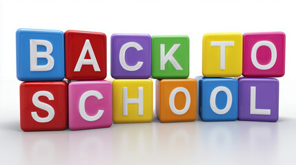 large bold block letters stacked to spell "BACK TO SCHOOL"