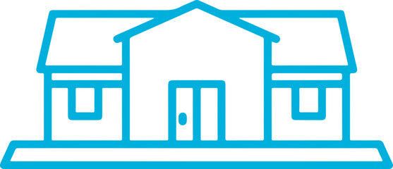 school building icon 