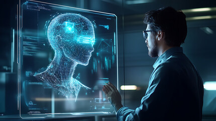  An AI assistant hologram helping a professional with their daily tasks (1)
