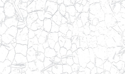 An aged wall's cracked and grunge surface provides a vintage texture pattern perfect for seamless backgrounds and decorative illustrations