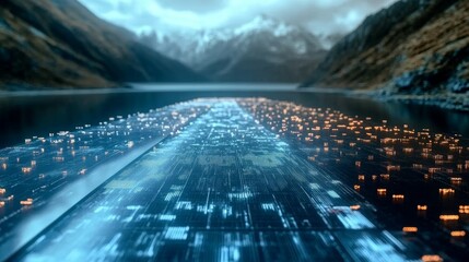 Digital Era Landscape with Cloud Technology and Seamless Solutions for Modern Business Needs